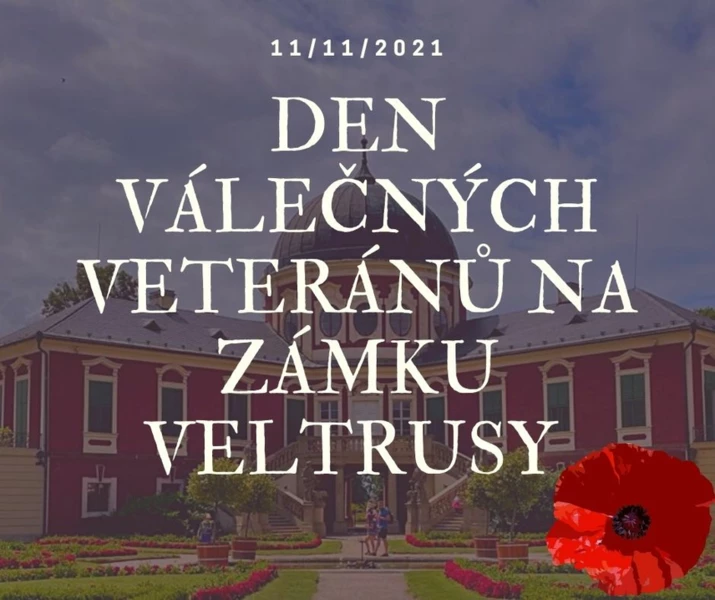 Den válečných veteránů na zámku Veltrusy Veltrusy